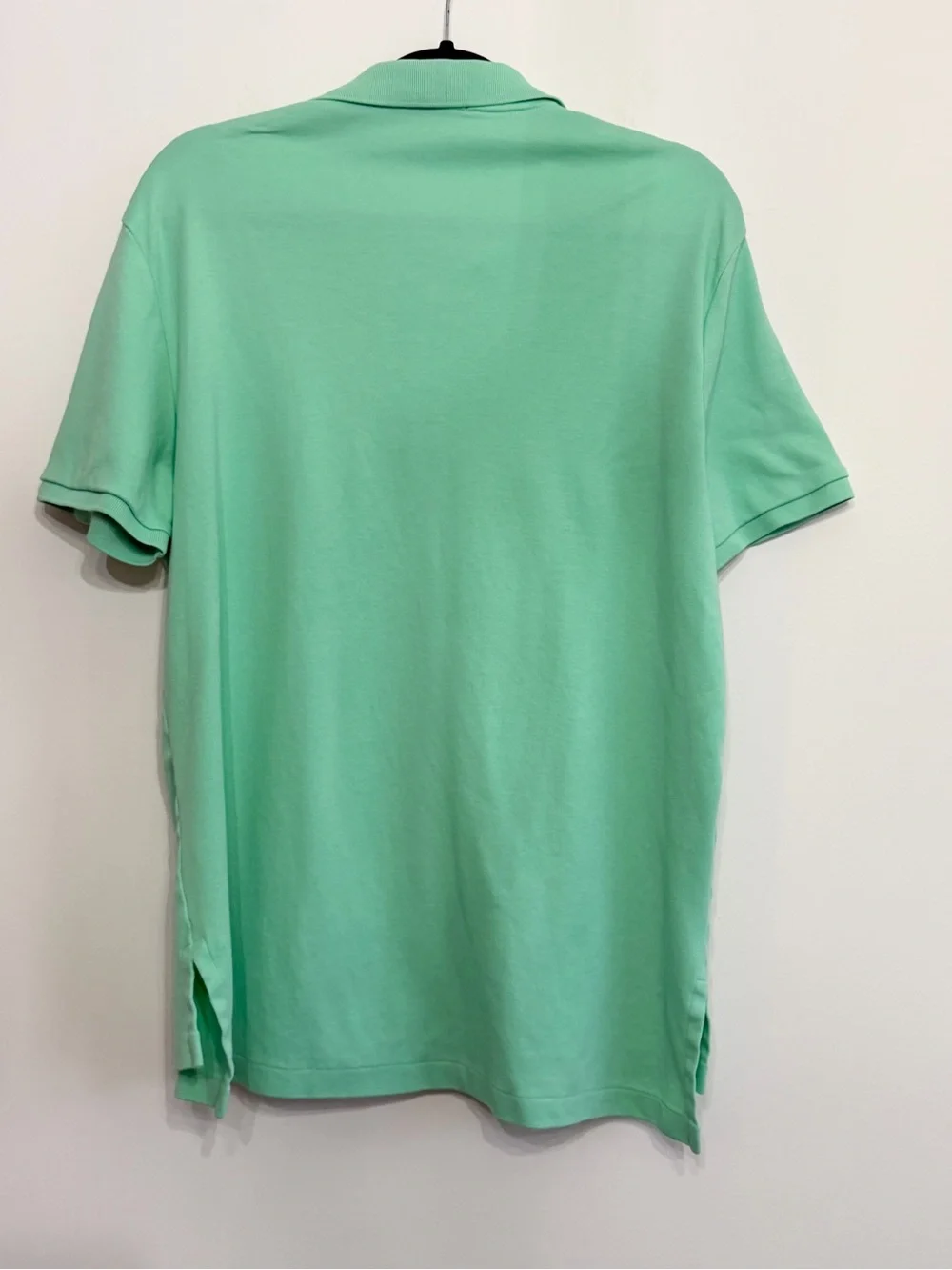 Polo by Ralph Lauren Mint Green Classic Polo Pink Pony Shirt XL